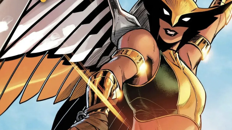 Hawkgirl soars