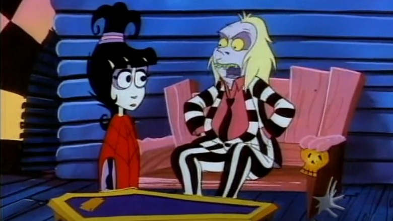 Beetlejuice speaking to Lydia