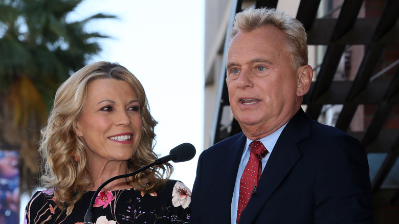 Vanna White and Pat Sajak