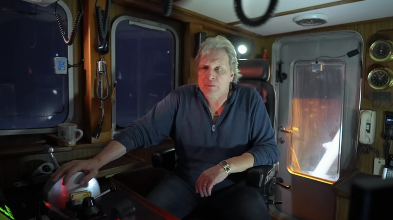 Sig Hansen telling his daughter to leave the boat