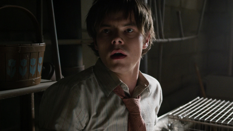 Johnathan Byers looks surprised