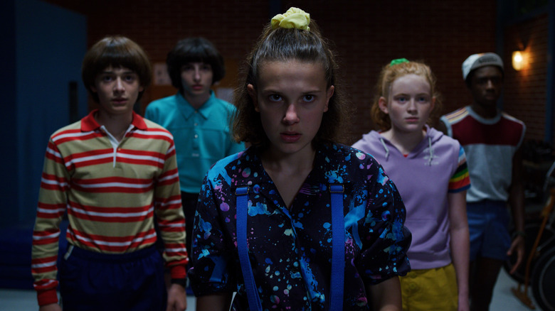 Eleven leads her friends