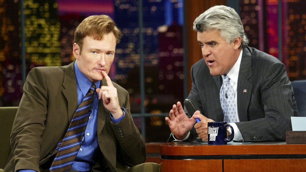 Conan O'Brien and Jay Leno