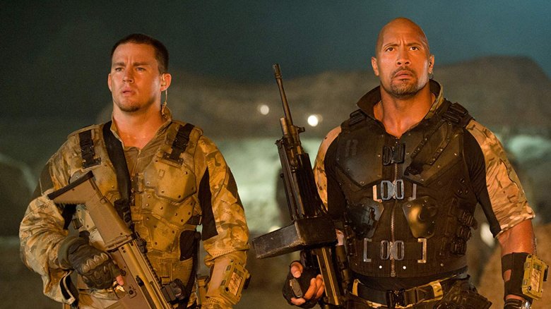 Channing Tatum and Dwayne Johnson in G.I. Joe: Retaliation