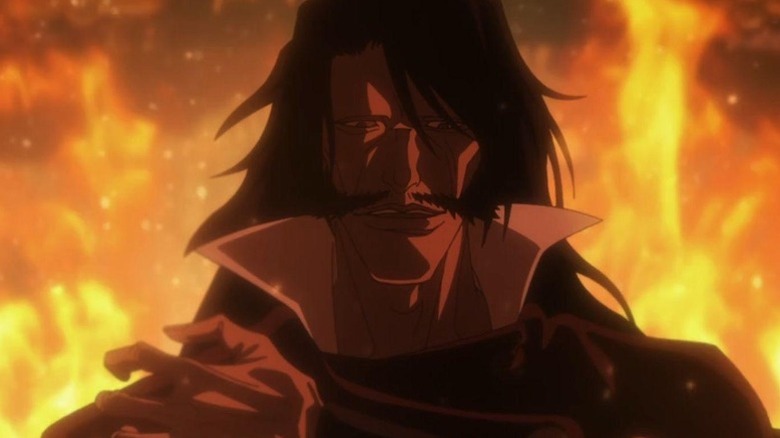 Yhwach surrounded by flames