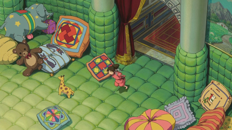 Kiki's Delivery Service Easter egg in Spirited Away