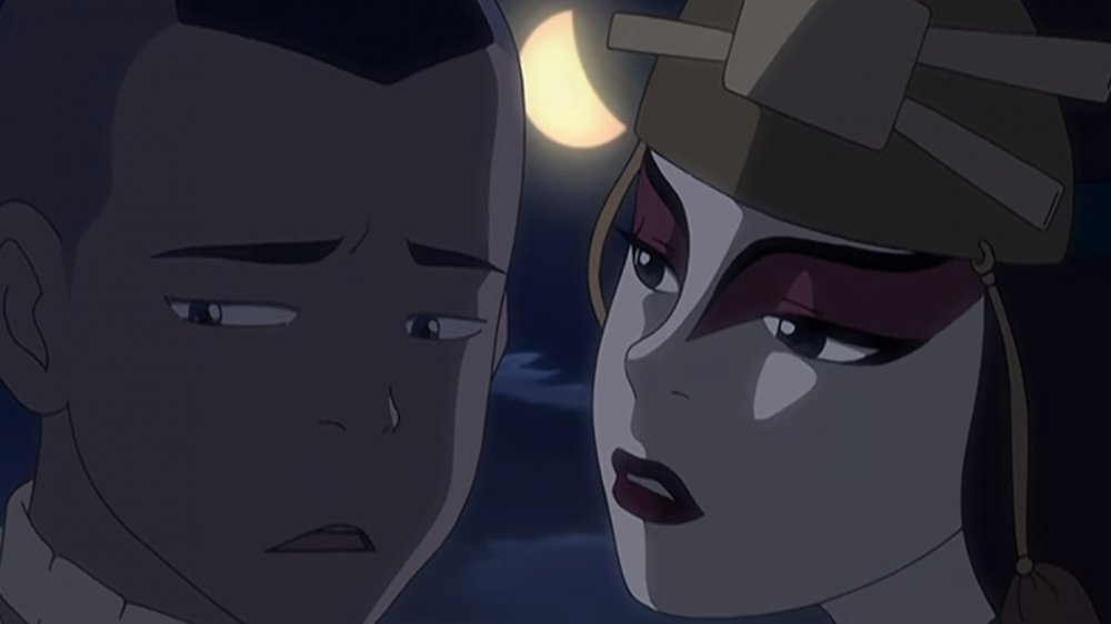 Sokka and Suki in Avatar: The Last Airbender