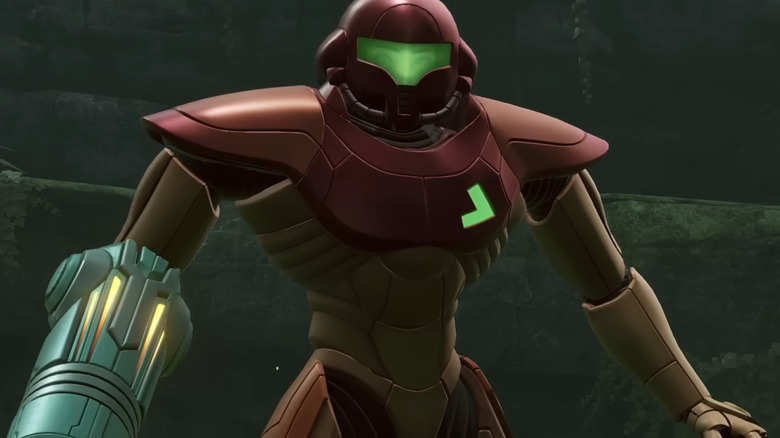 Samus in Metroid Prime Remastered