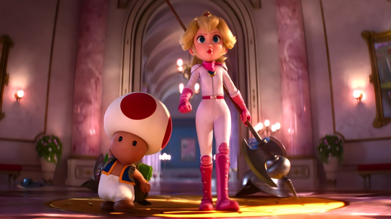 Princess Peach with Toad