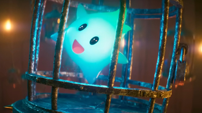 Lumalee in cage in The Super Mario Bros. Movie