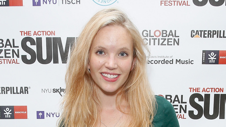 Tamzin Merchant smiling