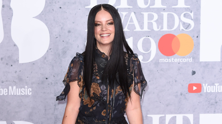 Lily Allen at the 2019 BRIT Awards