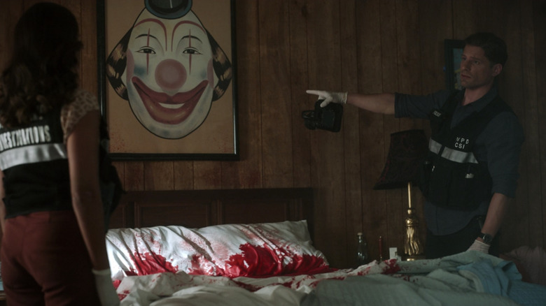 Josh Folsom investigating a clown's murder