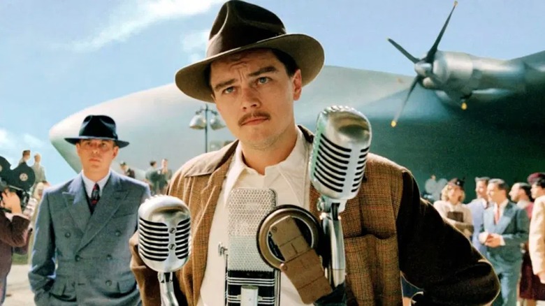 DiCaprio playing Howard Hughes