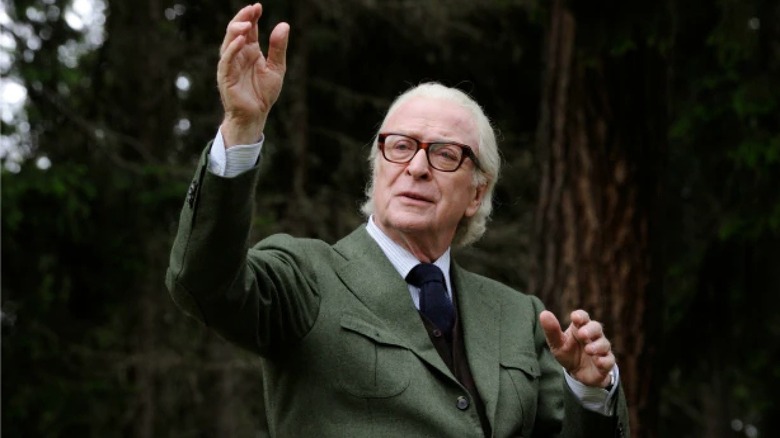 Michael Caine conducting in Youth