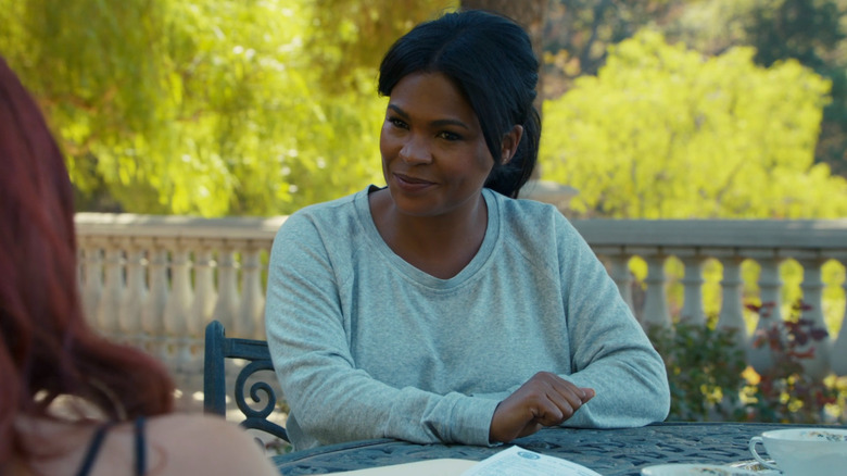 Nia Long smiling in NCIS: LA