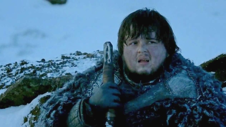 Sam Tarly out in the cold