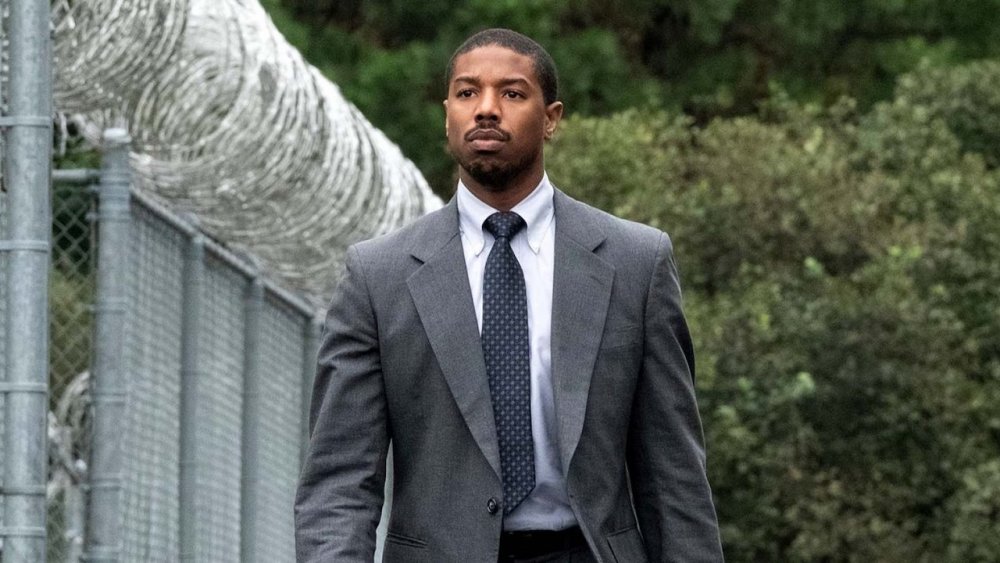 Michael B. Jordan in Just Mercy