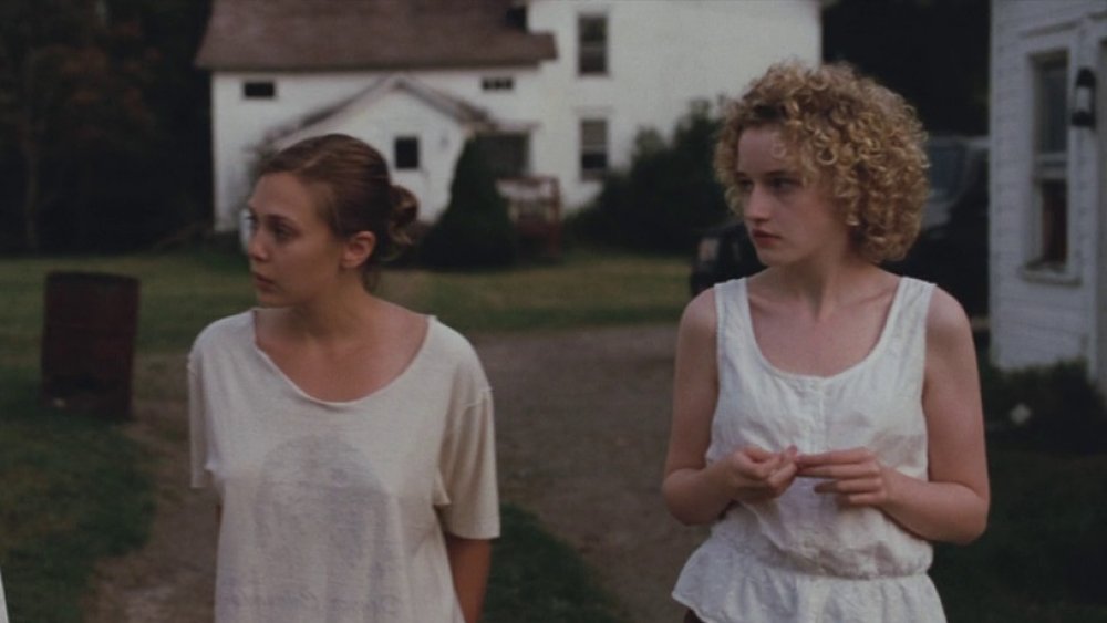 Elizabeth Olsen and Julia Garner in Martha Marcy May Marlene