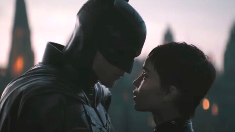 Batman and Catwoman in The Batman