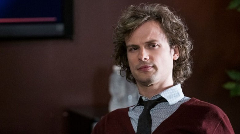 Spencer Reid and his red cardigan