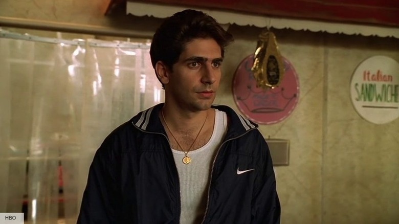 Christopher Moltisanti looking on