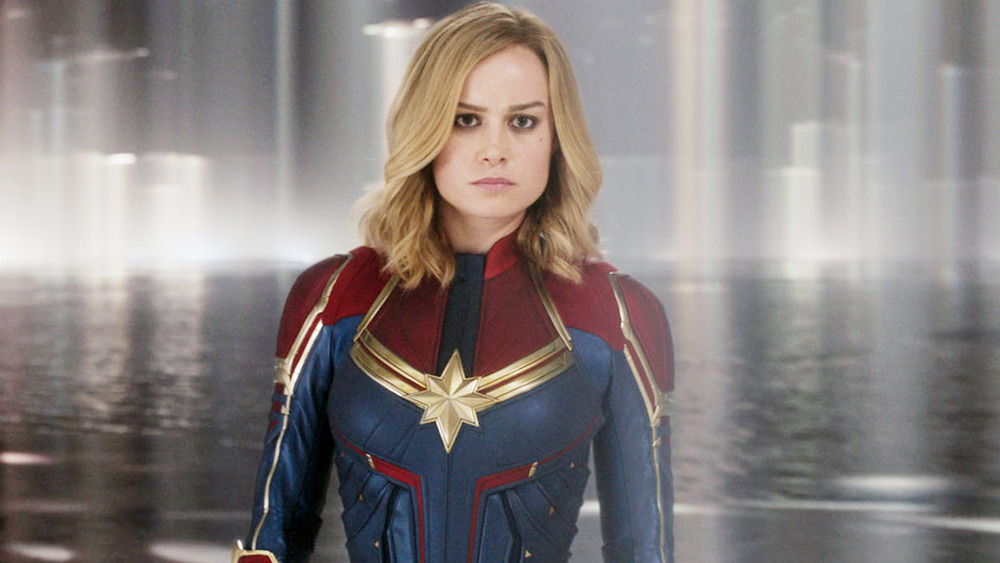 Brie Larson as Carol Danvers in Captain Marvel