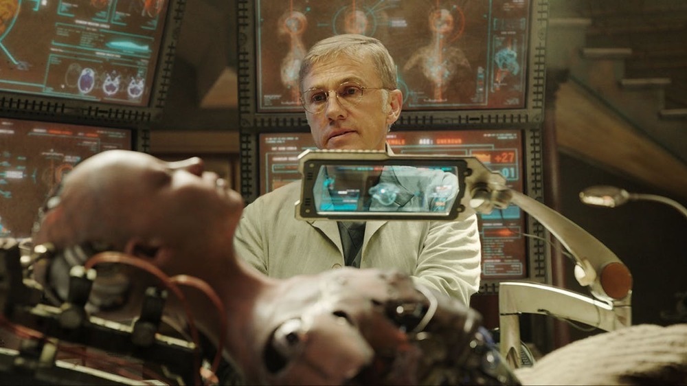 Christoph Waltz in Alita: Battle Angel