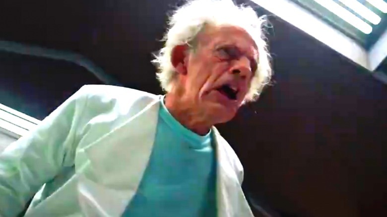 Rick Sanchez Christopher Lloyd yelling