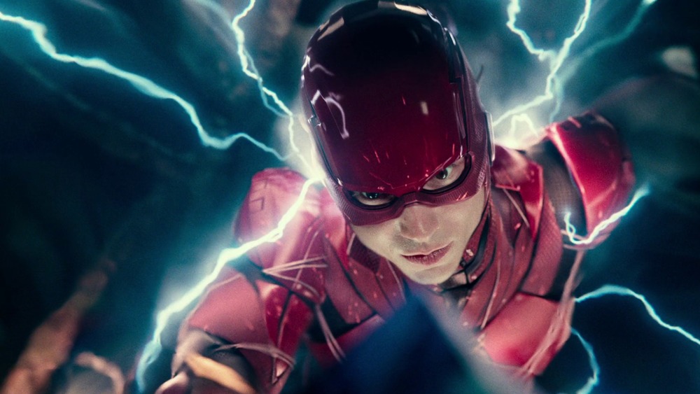 Ezra Miller as The Flash in Justice League