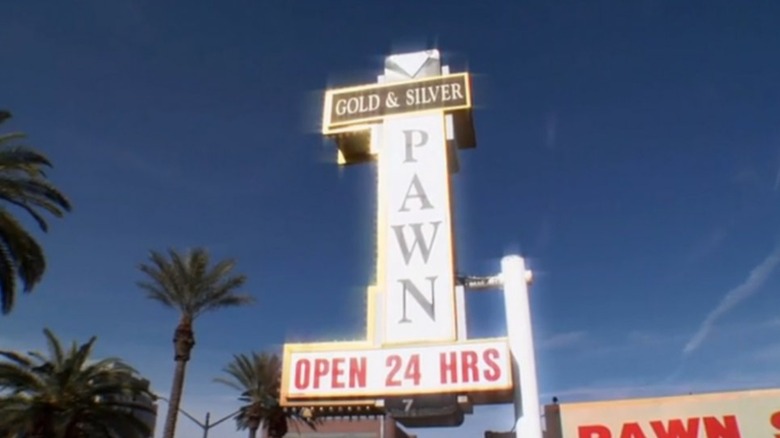 The Gold & Silver Pawn Shop sign