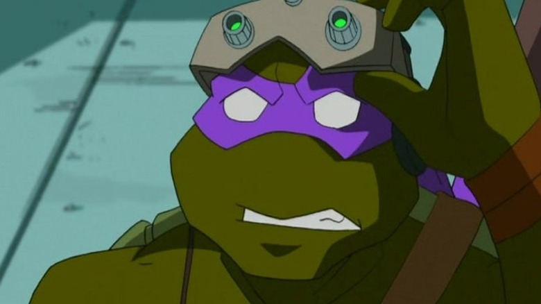 Donatello wearing goggles Teenage Mutant Ninja Turtles