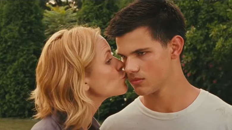 Taylor Lautner and Maria Bello