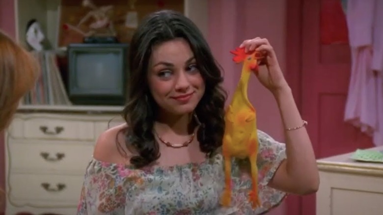 Jackie rubber chicken