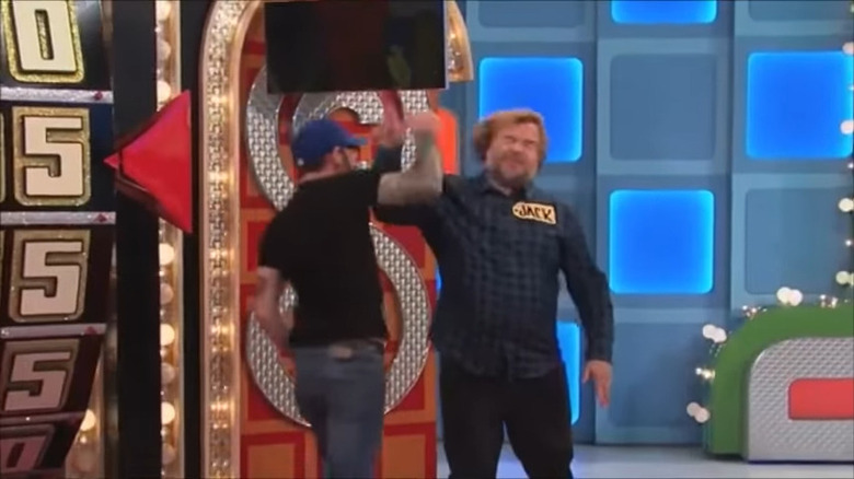 Jack Black getting slapped