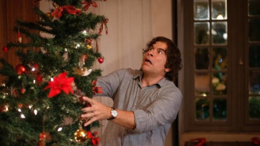 Jorge initially hates everything about the holidays in Just Another Christmas