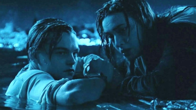 Rose and Jack in Titanic