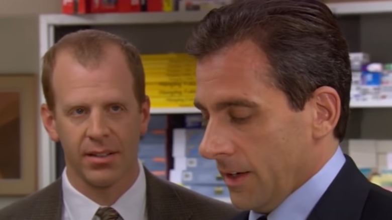 Toby and Michael discussing