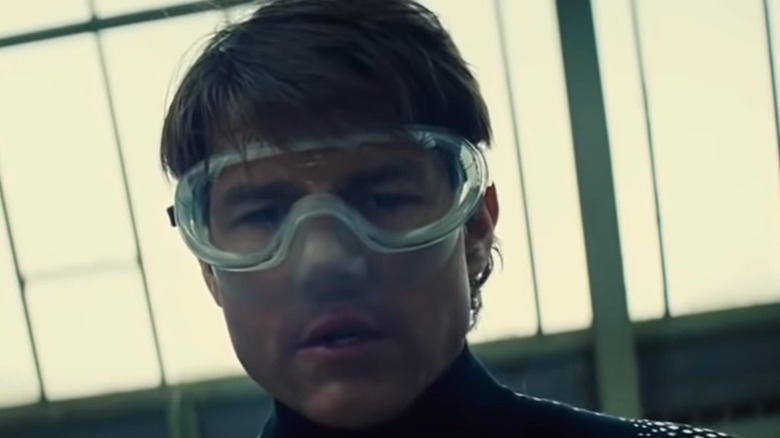 Tom Cruise going underwater in Mission: Impossible - Rogue Nation