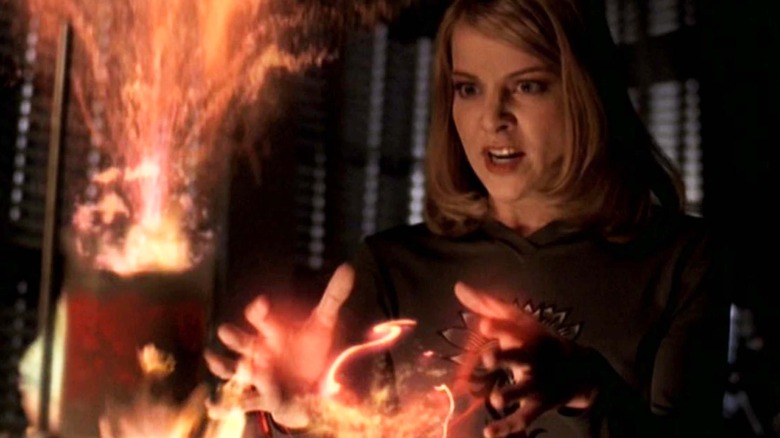 Amy uses a potion on Buffy the Vampire Slayer (1997-2003)