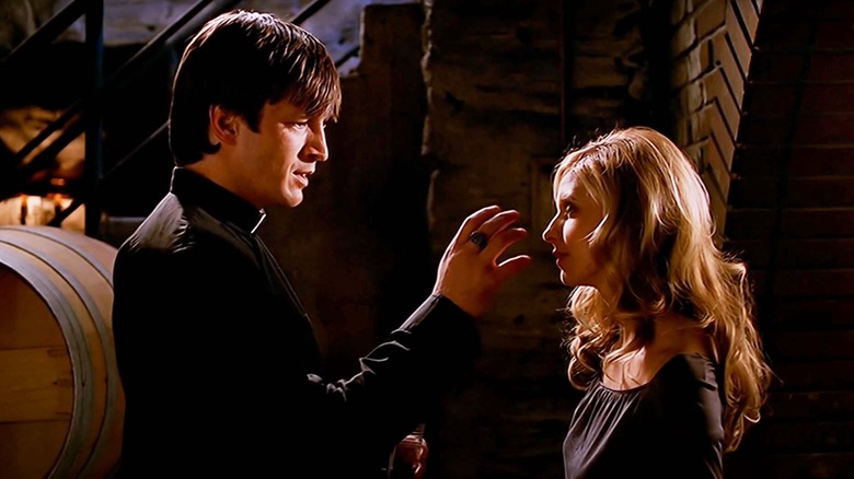 Caleb talks with the First Evil disguised as Buffy on Buffy the Vampire Slayer (1997-2003)