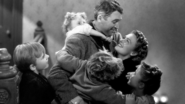 George Bailey family happy joyful