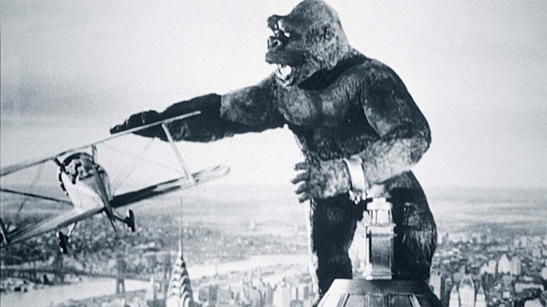 King Kong empire state building airplane fight