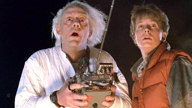 Doc Brown and Marty 