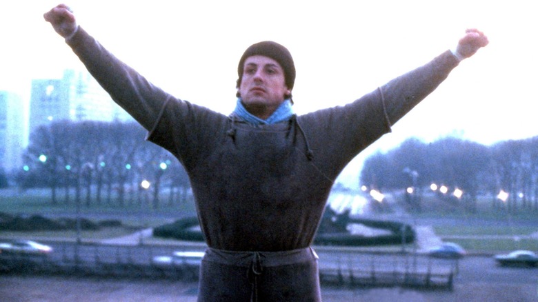 Sylvester Stallone as Rocky Balboa in Rocky