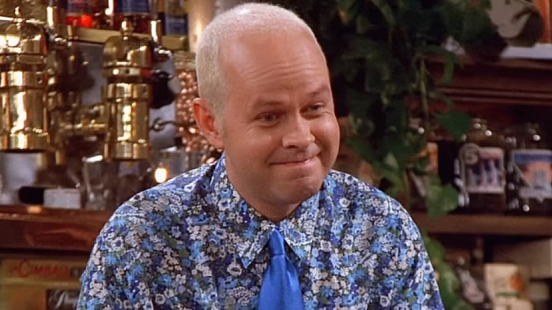 Gunther smiling in Central Perk