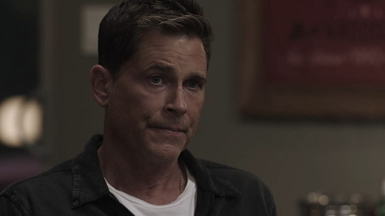 Rob Lowe looking concerned