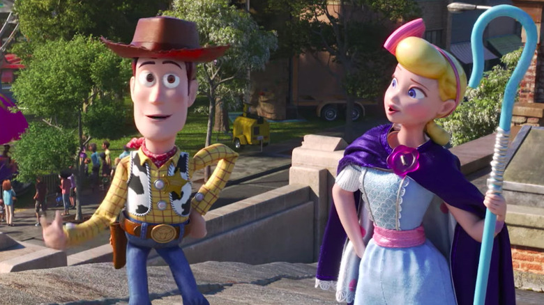 Woody, Bo Peep, the fair