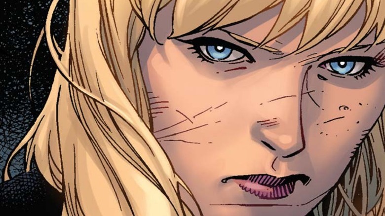 Gwen Stacy's face