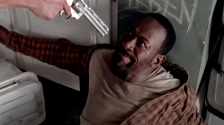 Rick fights Morgan